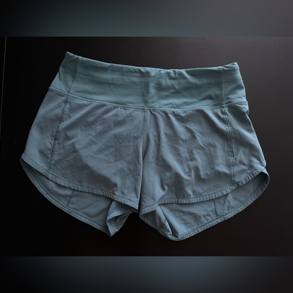lululemon athletica Teal Athletic Shorts